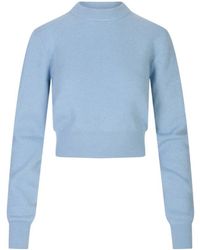 Malo - Rib-Knit Mock-Neck Sweater - Lyst