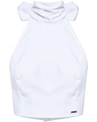 DSquared² - Pussy Bow Top - Lyst