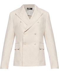 Amiri - Metallic-Threading Blazer - Lyst