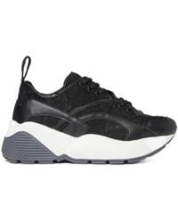 Stella McCartney - Eclypse Flower Lace-Up Sneakers - Lyst