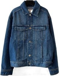 Ami Paris - Logo Patch Denim Jacket - Lyst