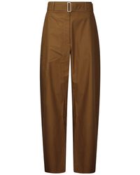 Studio Nicholson - Doring Belted Trousers - Lyst