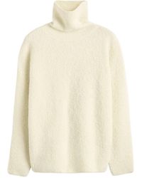 TOTEME - Totême Bouclé Turtleneck Jumper - Lyst