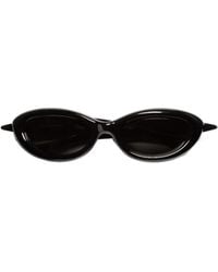 Bottega Veneta - Eyewear Sardine Oval Sunglasses - Lyst