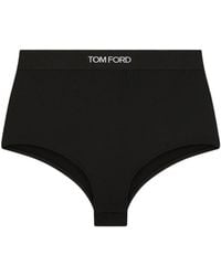 Tom Ford - Logo-Waistband Stretched Briefs - Lyst