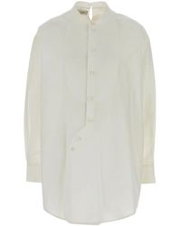 Carven - Oversized Long-Sleeved Shirt - Lyst