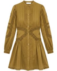 Ulla Johnson - Elysia Cotton Mini Dress - Lyst