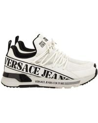 Versace Jeans Couture - Couture Dynamic Logo Printed Sneakers - Lyst