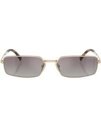 Prada - Eyewear Rectangular Frame Sunglasses - Lyst