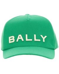 Bally - Logo Hat - Lyst