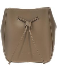 Brunello Cucinelli - Monile Detailed Drawstring Bucket Bag - Lyst
