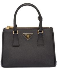 Prada - Galleria Tote Bag - Lyst