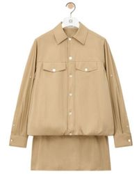 Loewe - Button-Up Layered-Effect Dress - Lyst