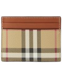 Burberry - Vintage Checked Open Top Cardholder - Lyst