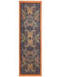 Etro - Floral Paisley-Patterned Frayed Scarf - Lyst