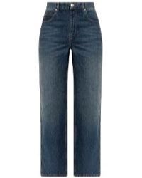 Isabel Marant - Wide-Leg Cropped Jeans - Lyst