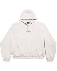 Balenciaga - Logo Printed Polo Hoodie - Lyst