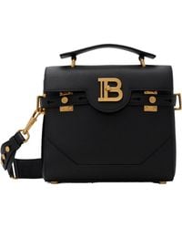 Balmain - B-Buzz 23 Logo Plaque Tote Bag - Lyst