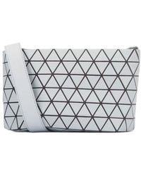 Issey Miyake - Crystal Matte Zip-Up Shoulder Bag - Lyst
