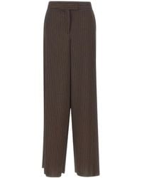 Marella - Maggio Pinstriped Palazzo Pants - Lyst