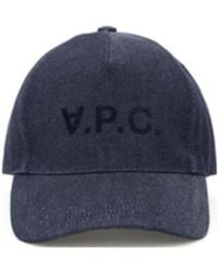 A.P.C. - Logo Printed Baseball Cap - Lyst
