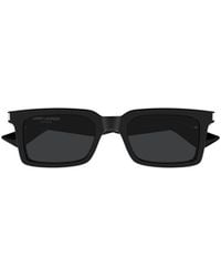 Saint Laurent - Sl 860 Rectangle-Frame Sunglasses - Lyst