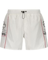 Iceberg - Logo Print Swim Shorts - Lyst