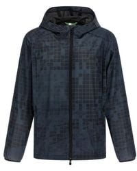 BOSS - Jump Jt Patterned Hooded Jacket - Lyst