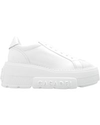 Casadei - Nexus Platform Lace-Up Sneakers - Lyst