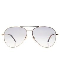 Victoria Beckham - Eyewear Pilot Frame Sunglasses - Lyst