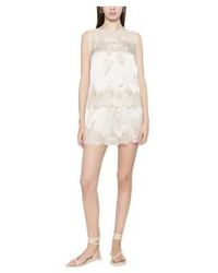 Doen - Iona Lace-Trim Mini Shorts - Lyst