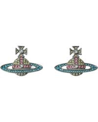 Vivienne Westwood - Kika Logo Embellished Earrings - Lyst
