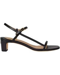 Ralph Lauren - Lainee Real Leather Heeled Sandals - Lyst