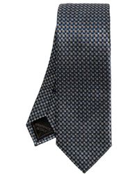 Brioni - Geometric Pattern Tie - Lyst