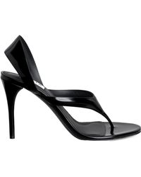 Alaïa - Alaïa Infradito High-Heeled Sandals - Lyst