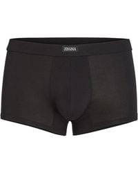 ZEGNA - Logo Boxer Panties - Lyst