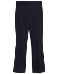 Max Mara - 'S High Waist Straight Leg Pants - Lyst