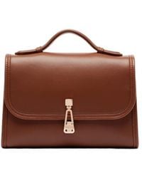 Gabriela Hearst - Leonora Small Leather Crossbody Bag - Lyst