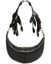 Sportmax - Tassel-Detail Leather Shoulder Bag - Lyst