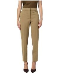 Max Mara - Casual Pants With Side Pockets - Lyst