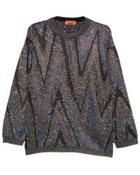 Missoni - Oversized Patterned Knitted Sweater - Lyst