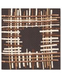 Gucci - Printed Silk Twill Carré - Lyst