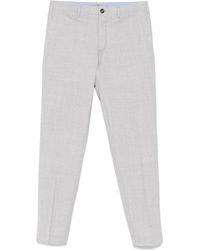 Incotex - Mélange-Effect Trousers - Lyst