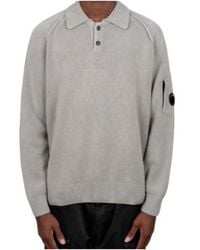 C.P. Company - Lens Regular Fit Knitted Jumper - Lyst