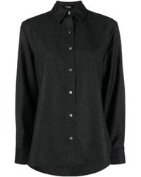Theory - Long-Sleeved Shirt - Lyst