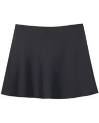 DUNST - Satin Mini Skirt - Lyst