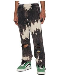 DSquared² - Distressed-Effect Logo Track Pants - Lyst