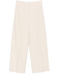 Brunello Cucinelli - Pleate Trousers - Lyst