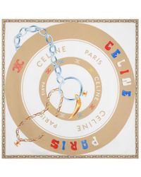 Celine - Bullseye Foulard, 90 - Lyst
