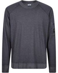 C.P. Company - Lens-Detail Raglan-Sleeve Sweater - Lyst